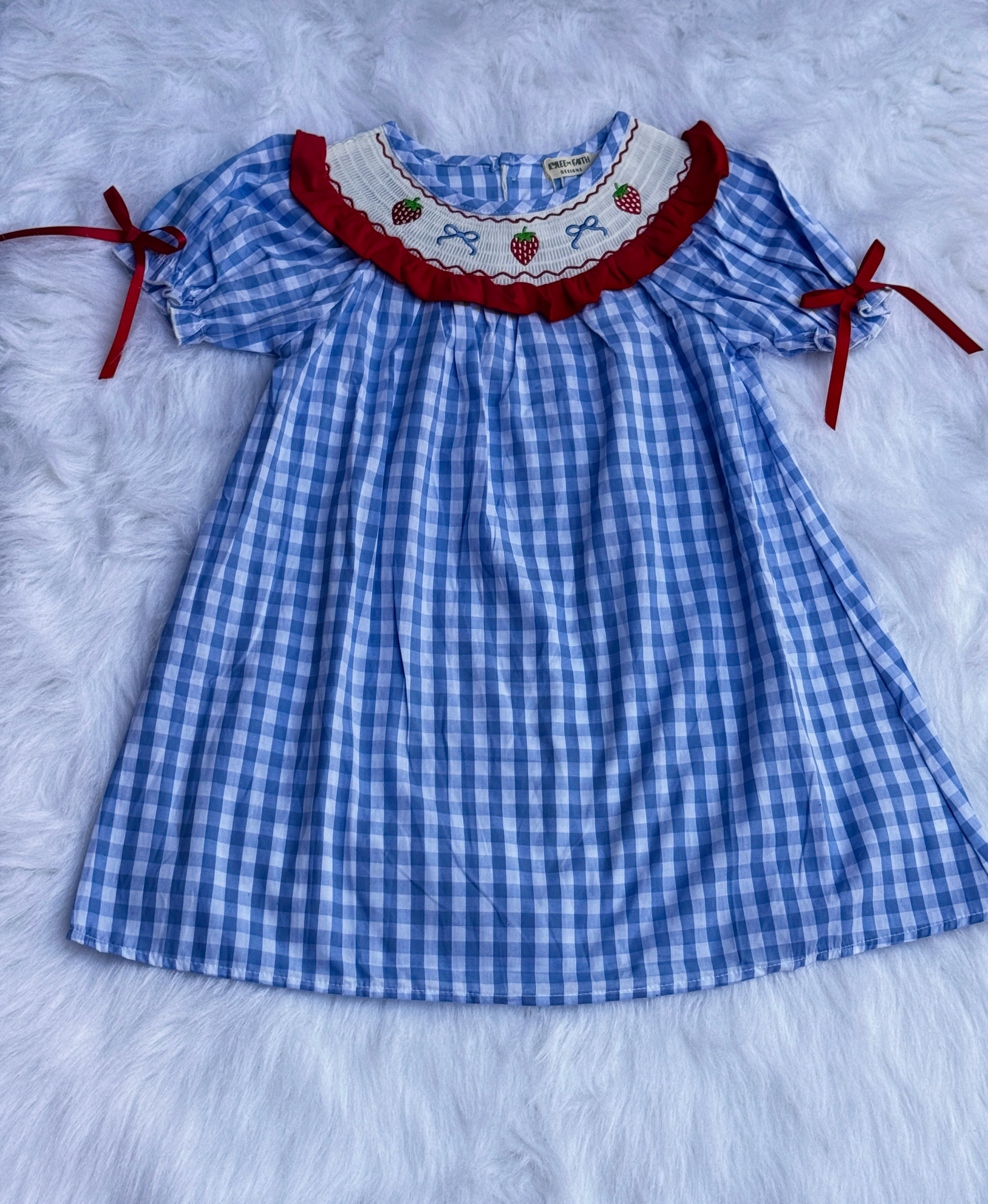 Strawberry Bishop Dress